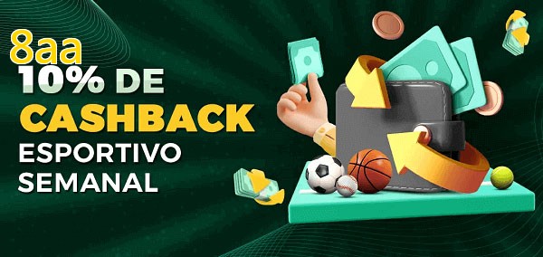 10% de bônus de cashback na 8aa