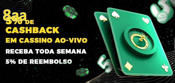 Promoções do cassino ao Vivo 8aa